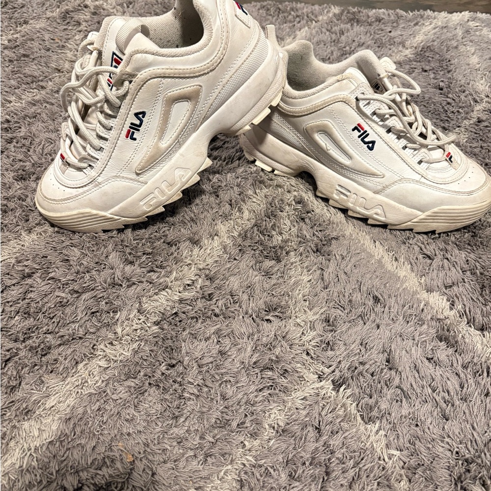 Fila Off-White Chunky Sneakers